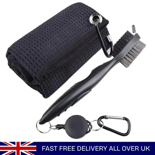 Golf club cleaning - golf, brush