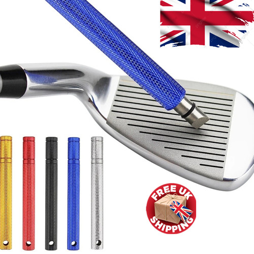 Golf club groove sharpener - club,