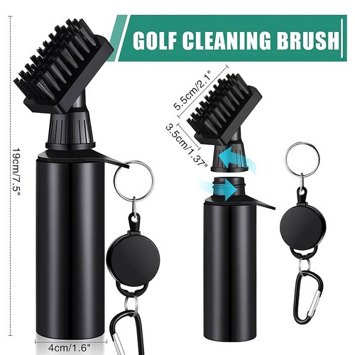 Golf club brush groove cleaner - groove,