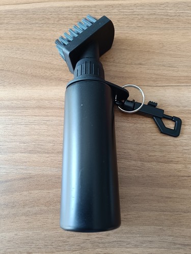 Golf club brush - brush, groove