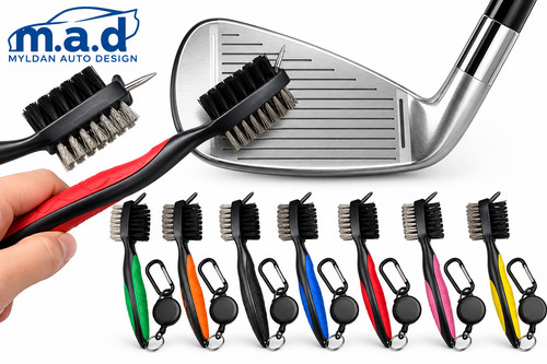 Golf club groove brush - brush, cleaner