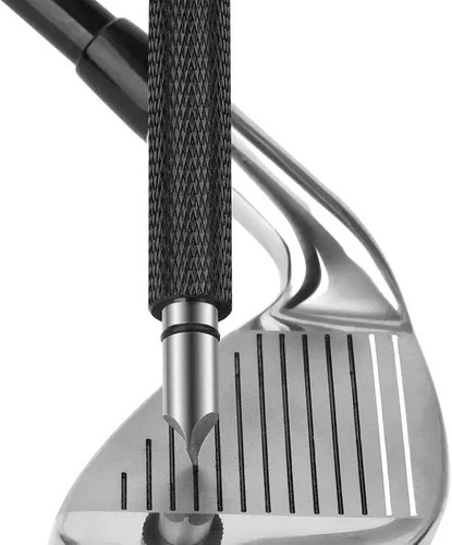 Golf club groove sharpener v - groove, u